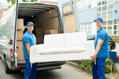 Customer raising a complaint about a moving service issue