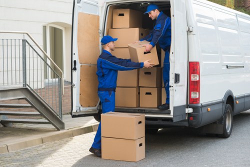 Van transport for office and commercial deliveries in London