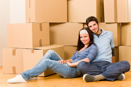 Load-based removals quote example for a busy London street move