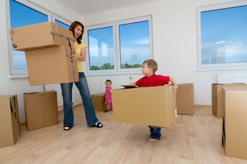 Final section of movers service terms with legal compliance and governing law