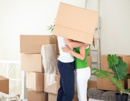 Commercial office relocation support in a busy London district