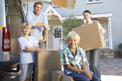 Office relocation packing and transport preparation in London
