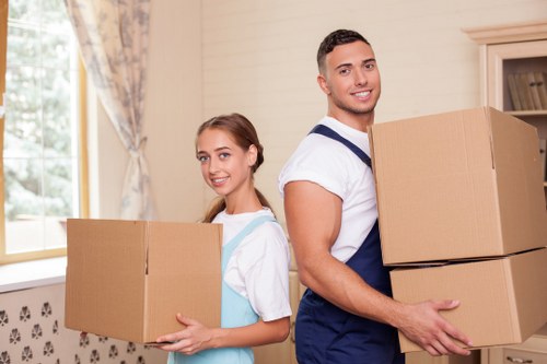 Professional London movers planning a city move with care and organization