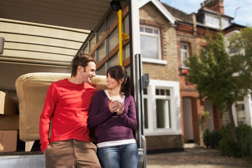 Local moving help for a flat move in London