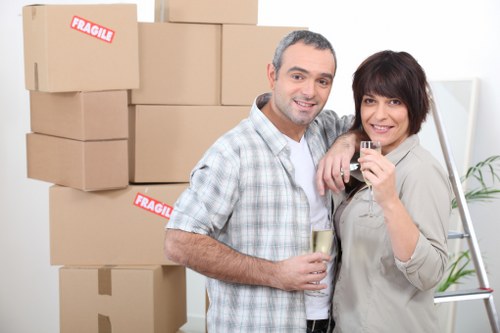 London moving van used for residential and commercial transport